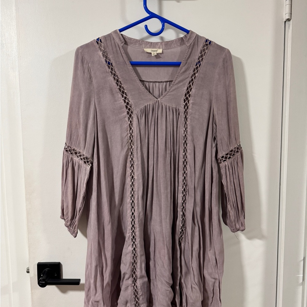 Mauve Boho Tunic/Dress